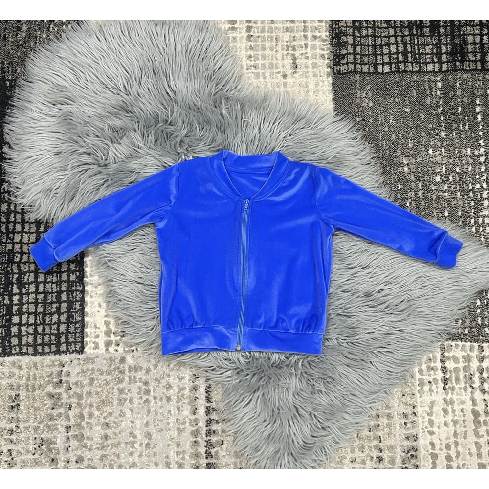 Beach Boom‎ Youth Velveteen Full Zip Exclusive Jacket Size 2T (MSRP $76)